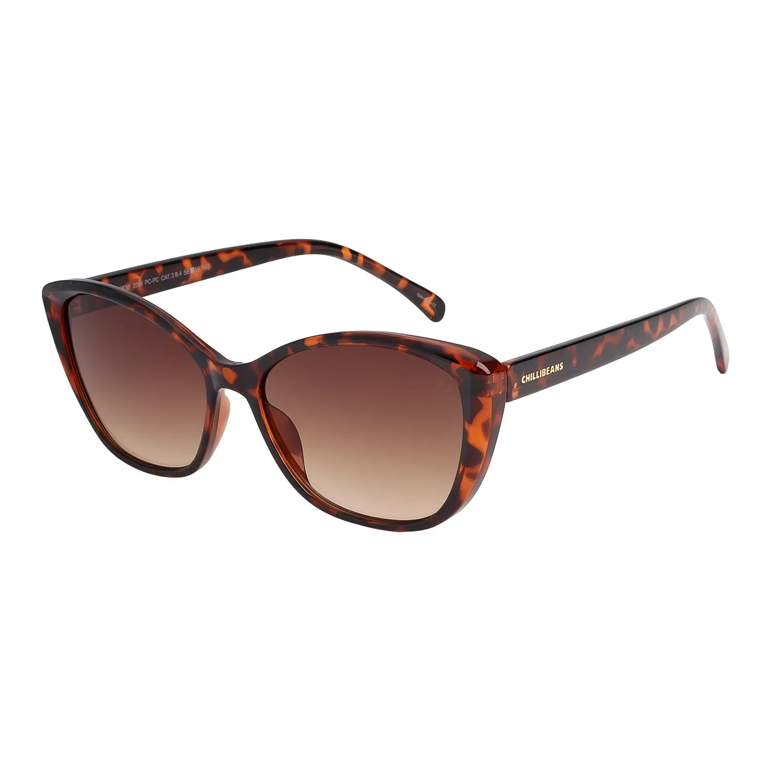 Óculos de Sol Feminino Chilli Beans Cat Tartaruga — imagem 1