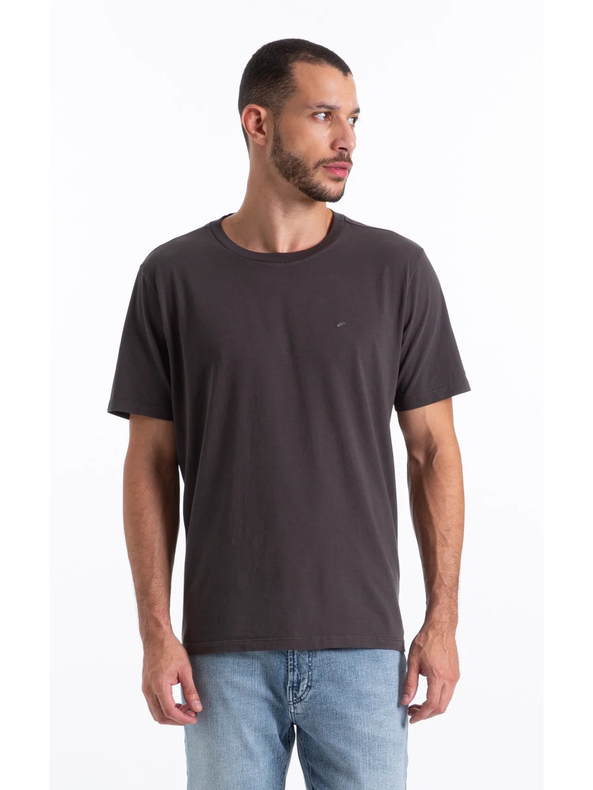 T-Shirt Fine Easa Classic Grafite