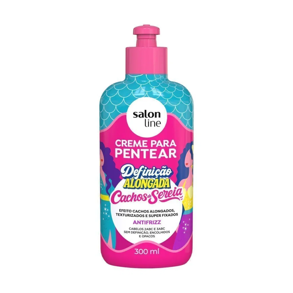 Creme para Pentear Salon Line Definição Alongada Cachos de Sereia 300ml