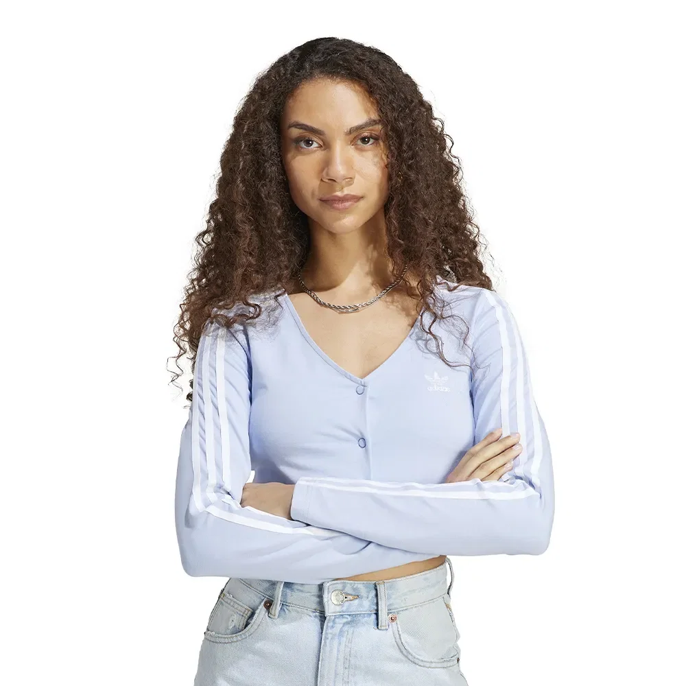 Cropped Adidas Adicolor Classics 3-Stripes Feminino — imagem 1