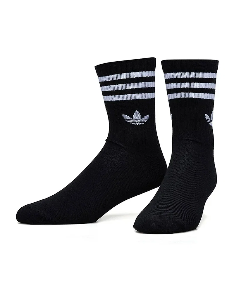 Meia Adidas 3S Crew 3 Pares Unissex — imagem 1