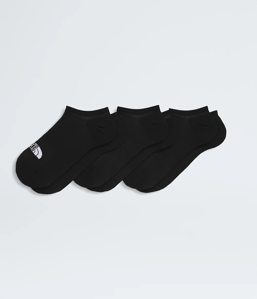 Meia Multi Sport Invisible - 3 Pares TNF Black