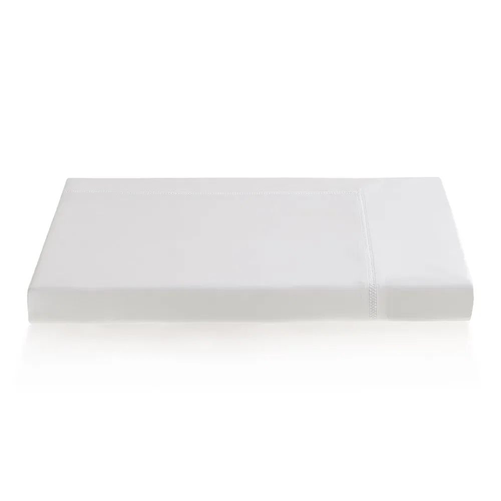 Capa de Duvet 300 Fios Cetim Finestra Branco — imagem 1