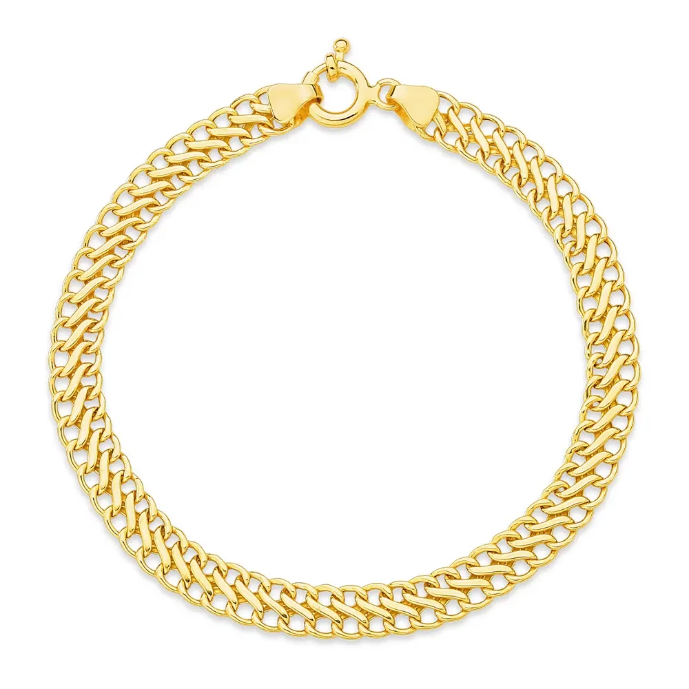 Pulseira Básica em Ouro Amarelo 18k