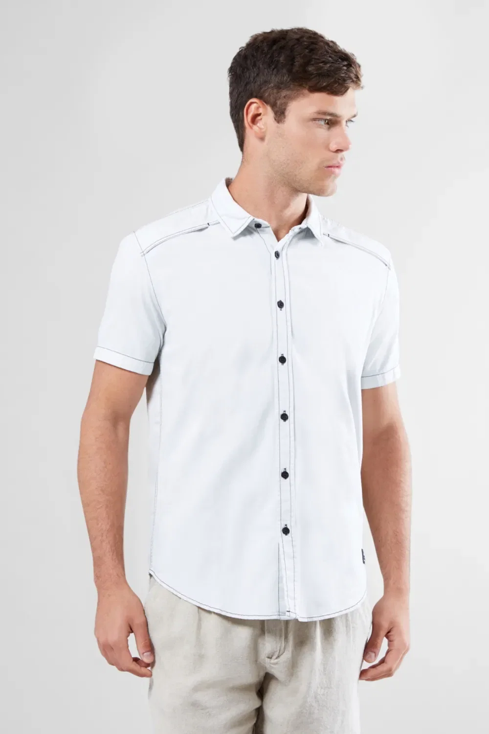 Camisa Jeans Regular Woodstock RESERVA — imagem 1