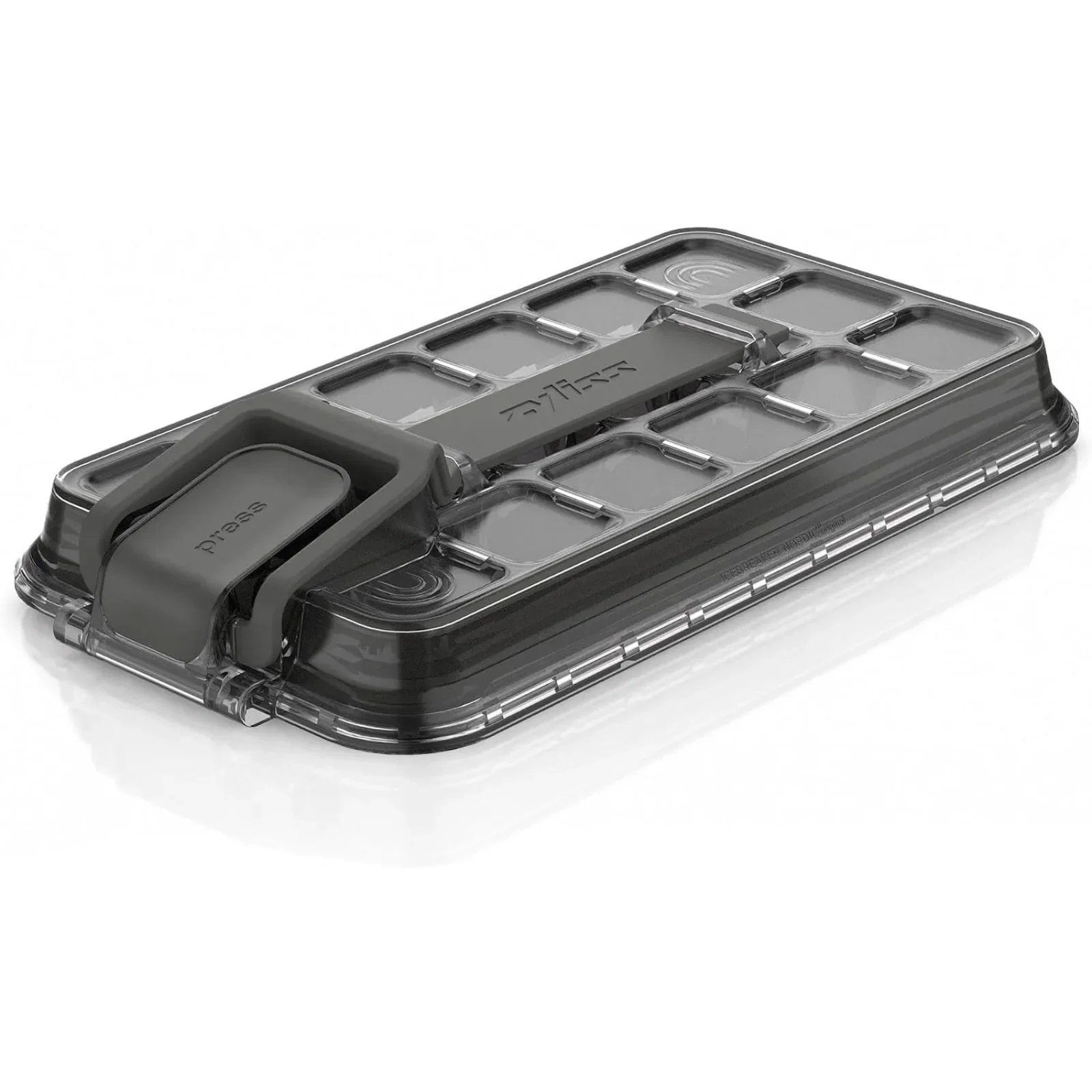 Forma de Gelo em Silicone com Tampa Press & Pull 24CM Zyliss