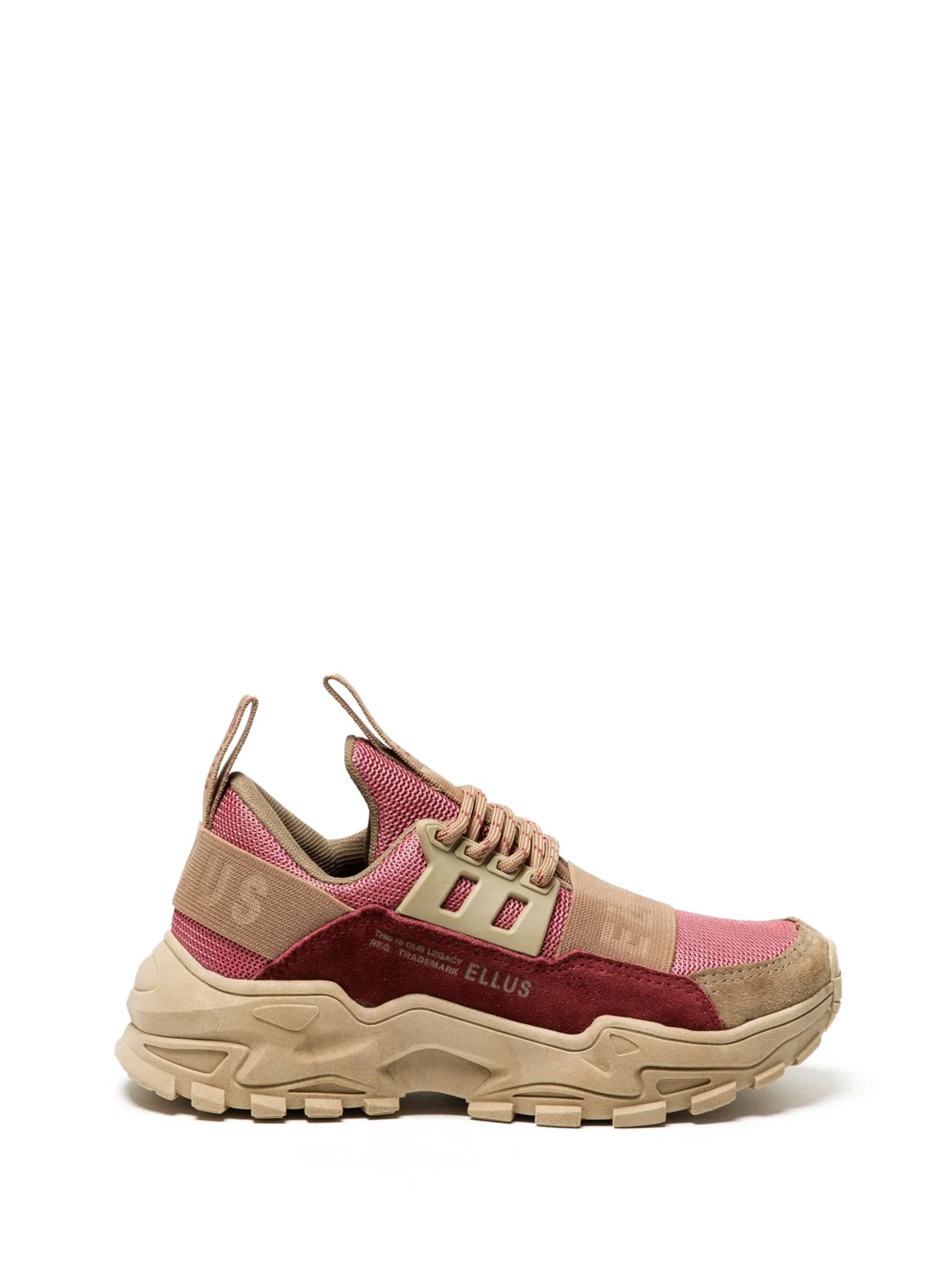 Tênis Ellus Trekking Mesh Rosa Velho