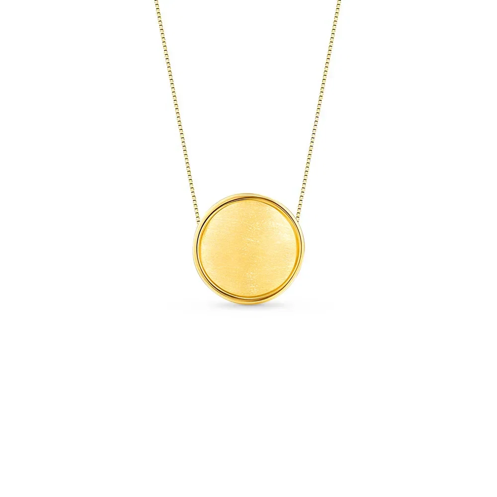 Pingente Glow Fosco em Ouro Amarelo 18k, 10.5mm — imagem 1