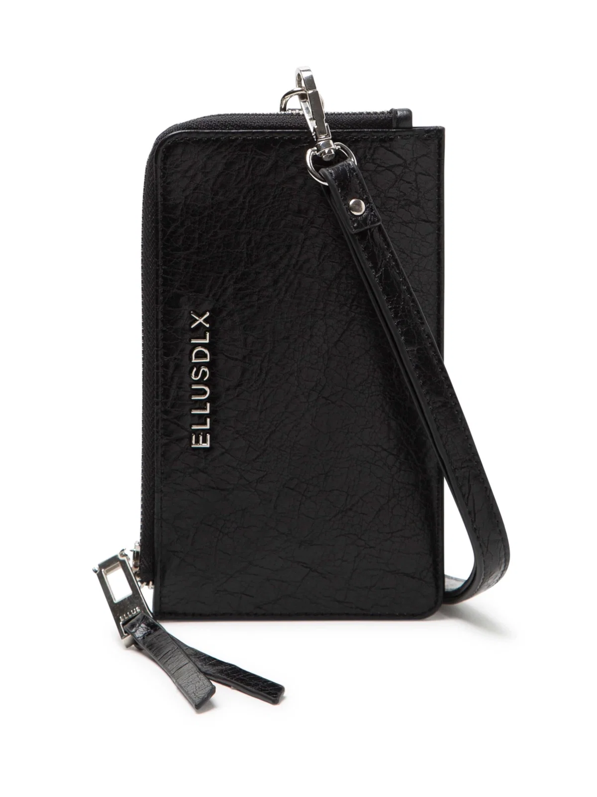 Carteira Small Wallet Techno Leather Preto