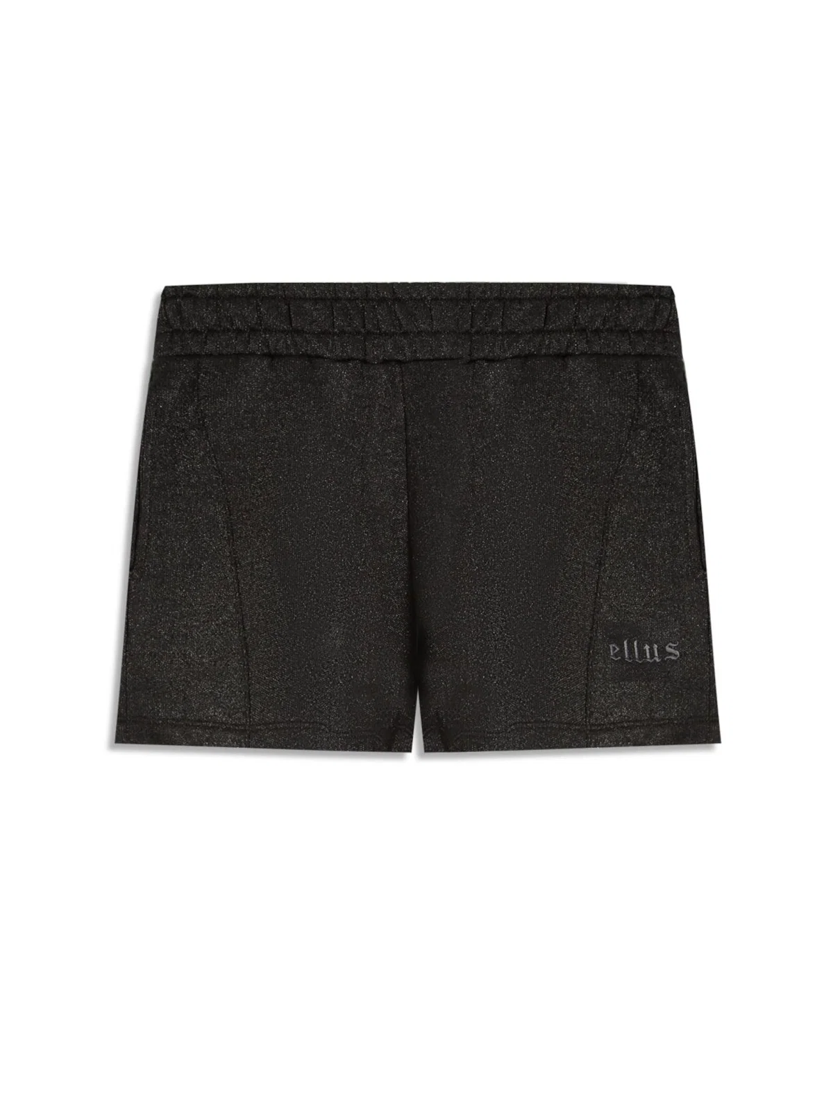 Short Fleece Shine Gothic Preto C/ Prata — imagem 1