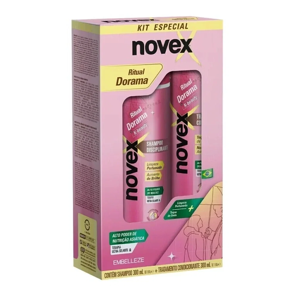 Kit Shampoo + Condicionador Novex Ritual Dorama 300ml