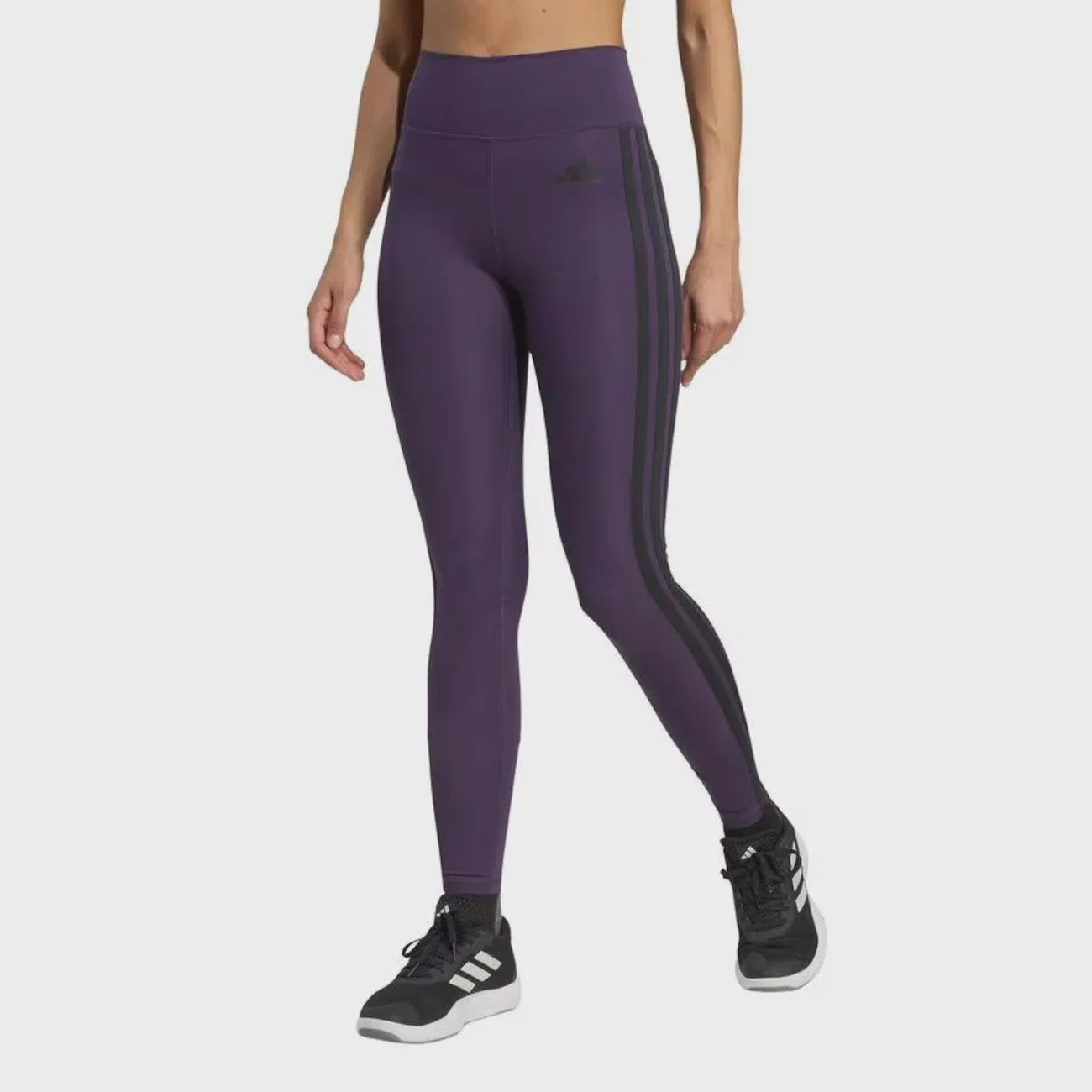 Calça Legging Adidas Optime Essentials Três Listras 7/8 Feminina — imagem 1