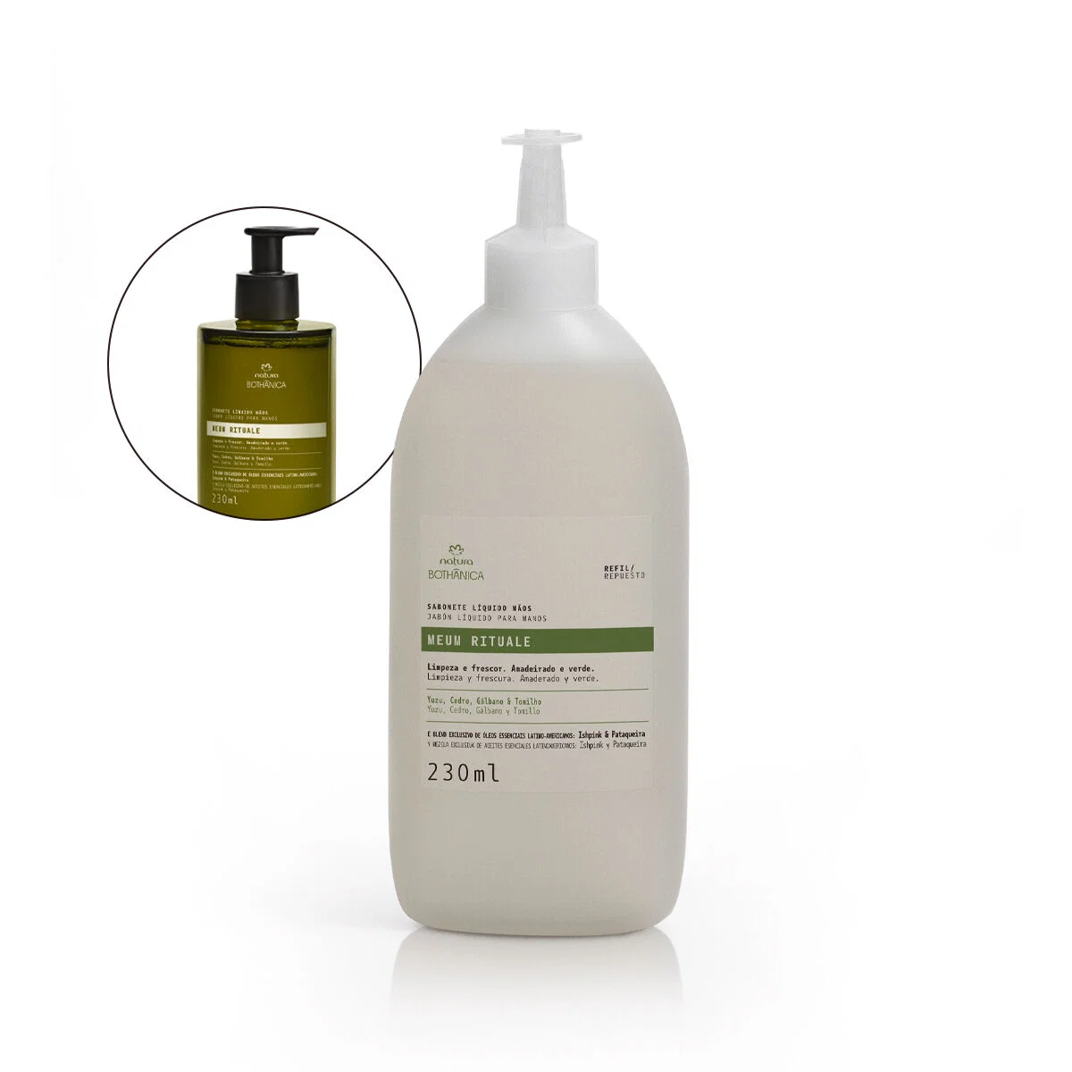 Refil Sabonete Líquido para Mãos Bothânica Meum Rituale 230 ml