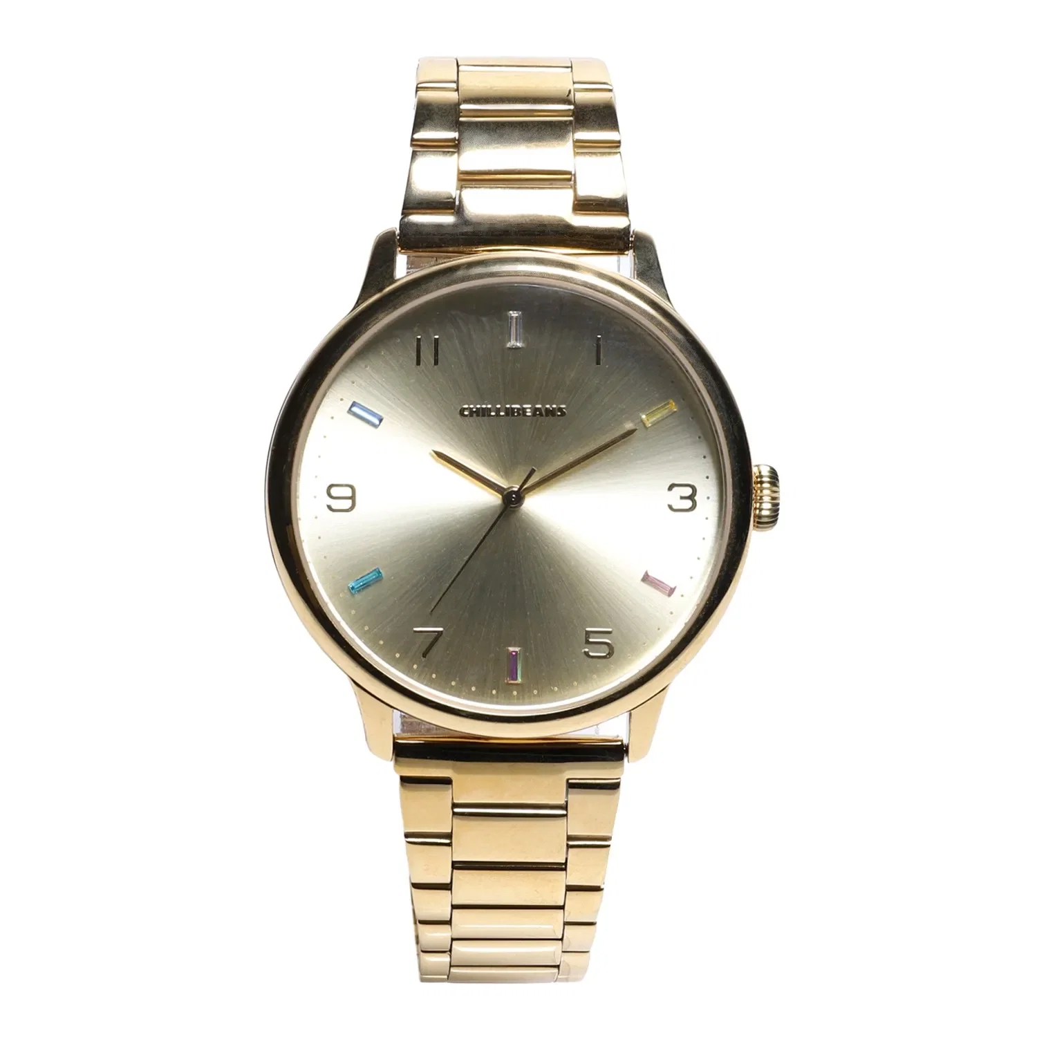 Relógio Analógico Feminino Chilli Beans Metal Dourado — imagem 1