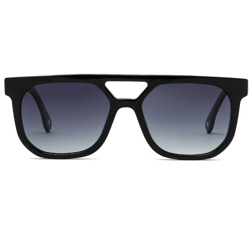 Óculos de Sol Life Aviador Quadrado Polarizado Preto