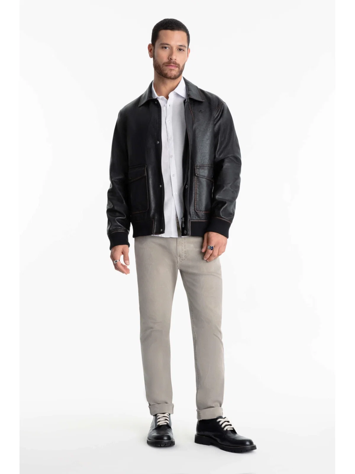 Calça Color Twill Power Marble Wash Hemp — imagem 1