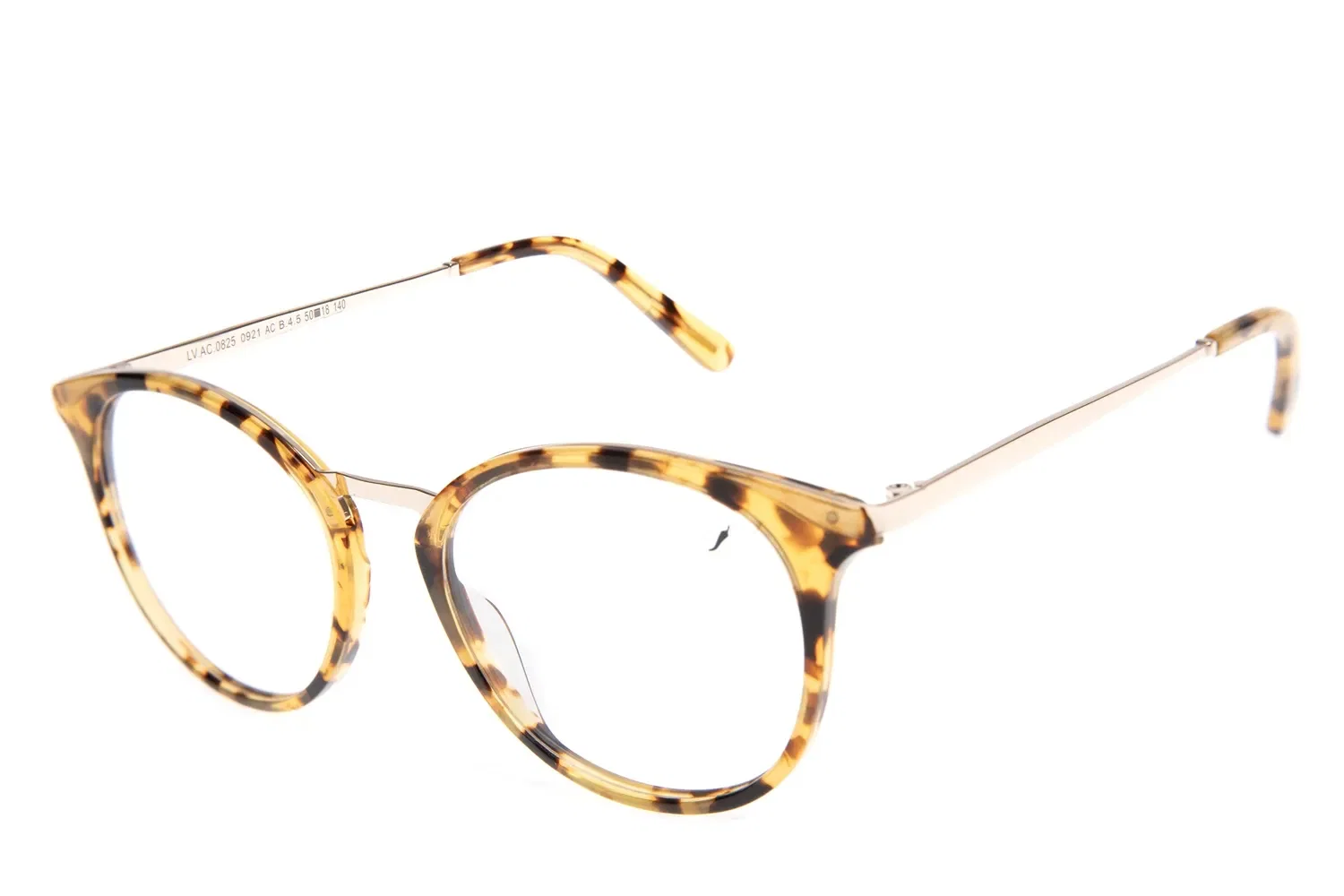 Armação Para Óculos de Grau Feminino Chilli Beans Redondo AC Dourado