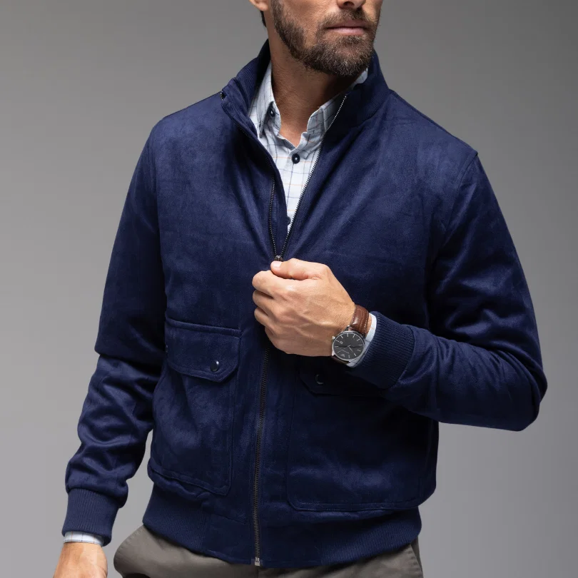 Jaqueta Suede