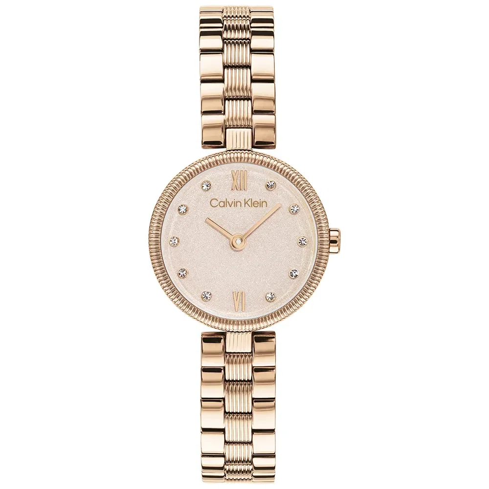 Relógio Calvin Klein Gleam Feminino em Aço Rosé 25100227 — imagem 1