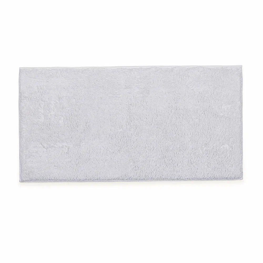 Tapete Antiderrapante 100% Algodão Carmel Branco