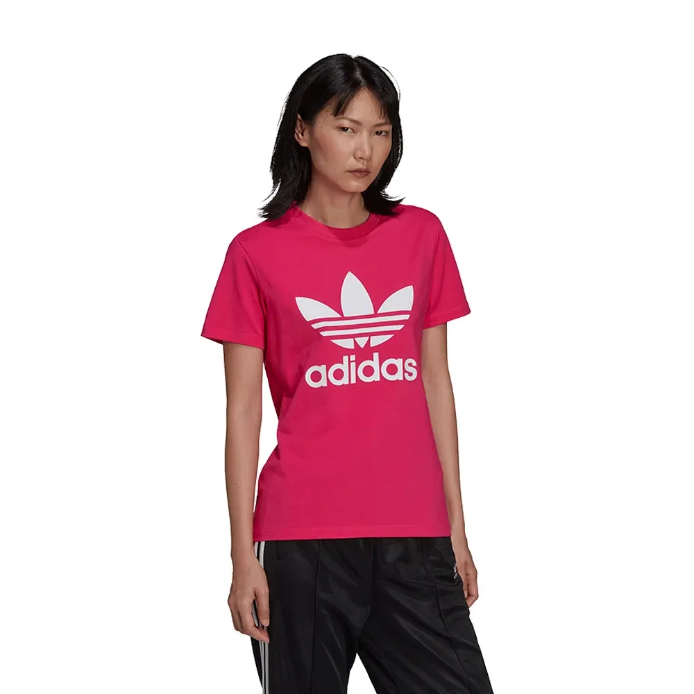 Camiseta Adidas Trefoil Feminina — imagem 1