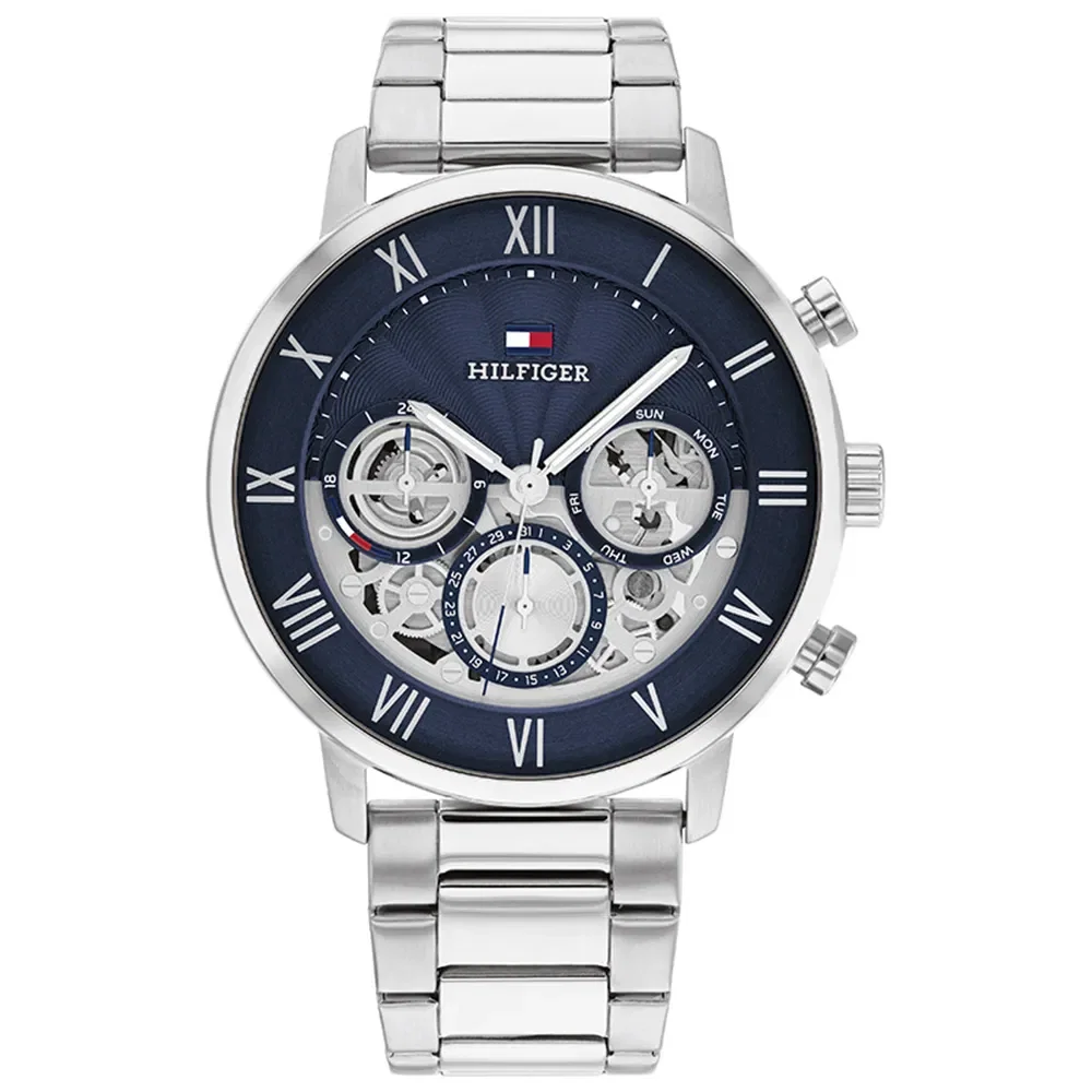 Relógio Tommy Hilfiger Masculino Aço Prateado 1710569