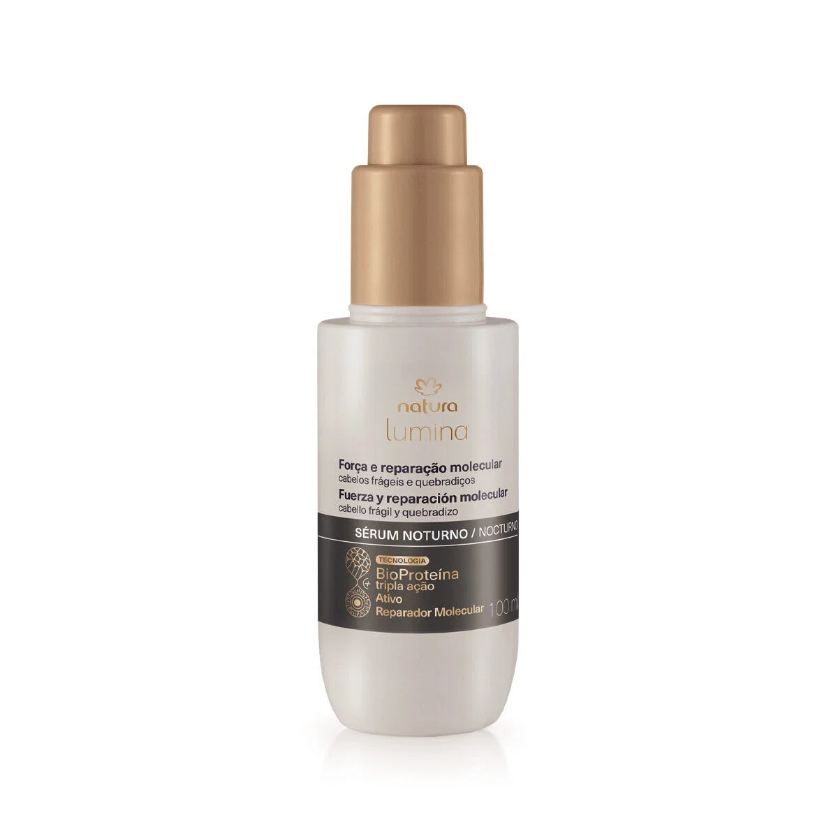 Sérum Noturno Força e Reparação Molecular Lumina 100 ml