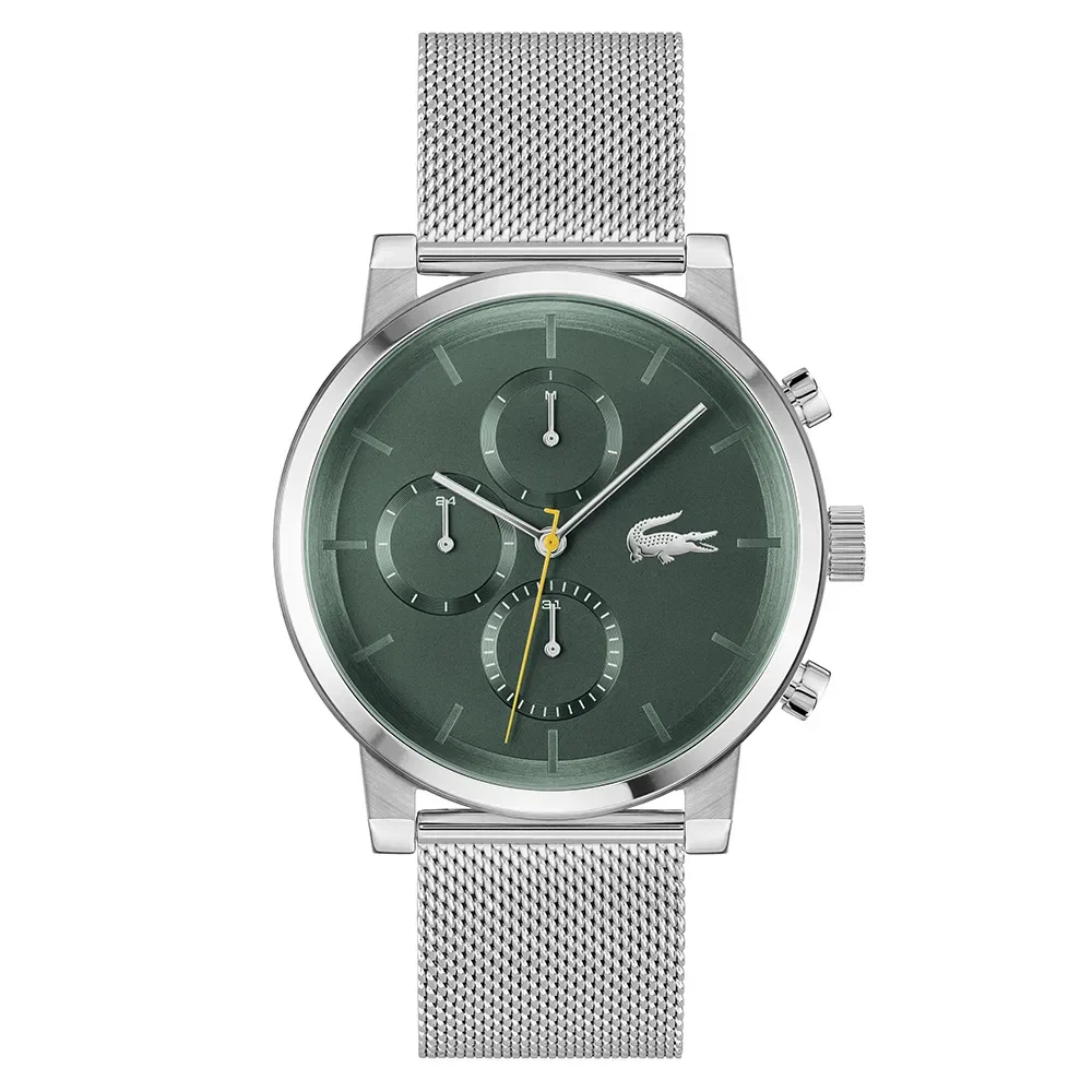 Relógio Lacoste Masculino Aço Prateado 2011410 — imagem 1