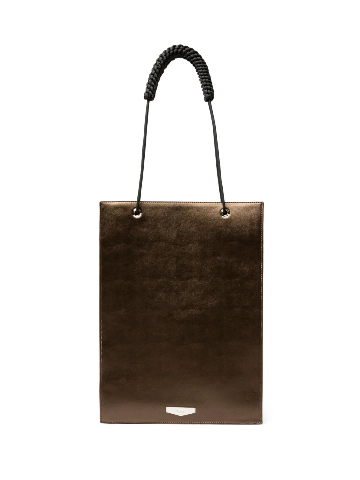 Bolsa Tote Bag Minimal Ellus Dark Brown — imagem 1