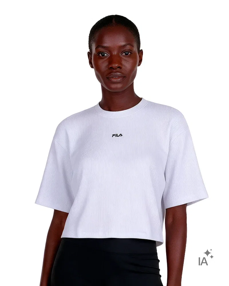 Camiseta Fila Comfort Canelada Feminina