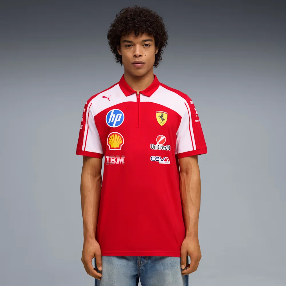 Camisa Polo Scuderia Ferrari Replica 2026