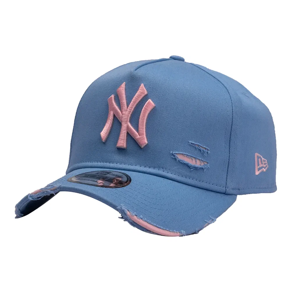 Boné New Era 9Forty Destroyed MLB New York Yankees Strapback — imagem 1