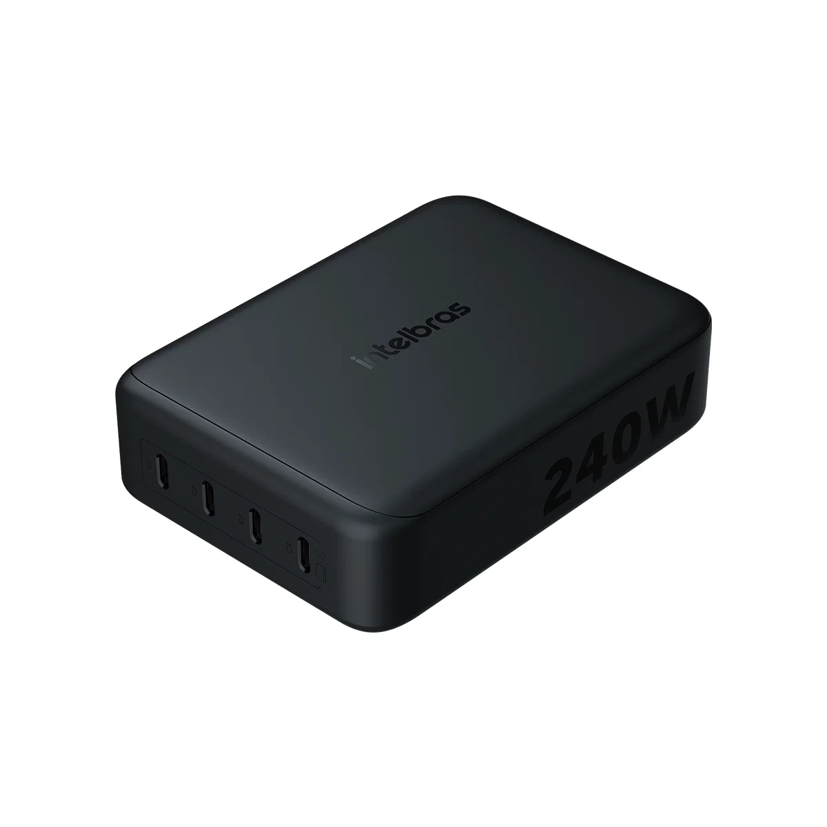 Carregador de Mesa Multiportas 240W GaN EC 40 Intelbras — imagem 1