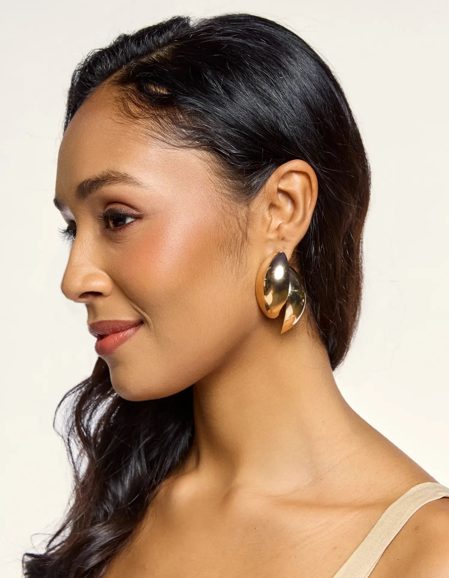 Brinco Maxi - Dourado — imagem 1