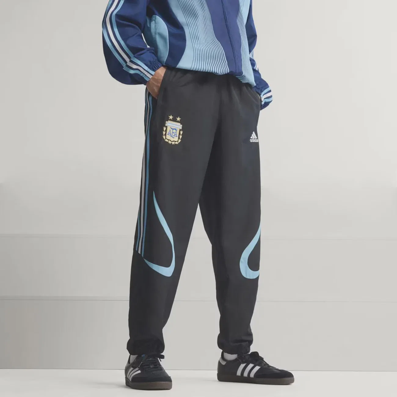 Calça Adidas Seleção Argentina 2006 Masculina — imagem 1