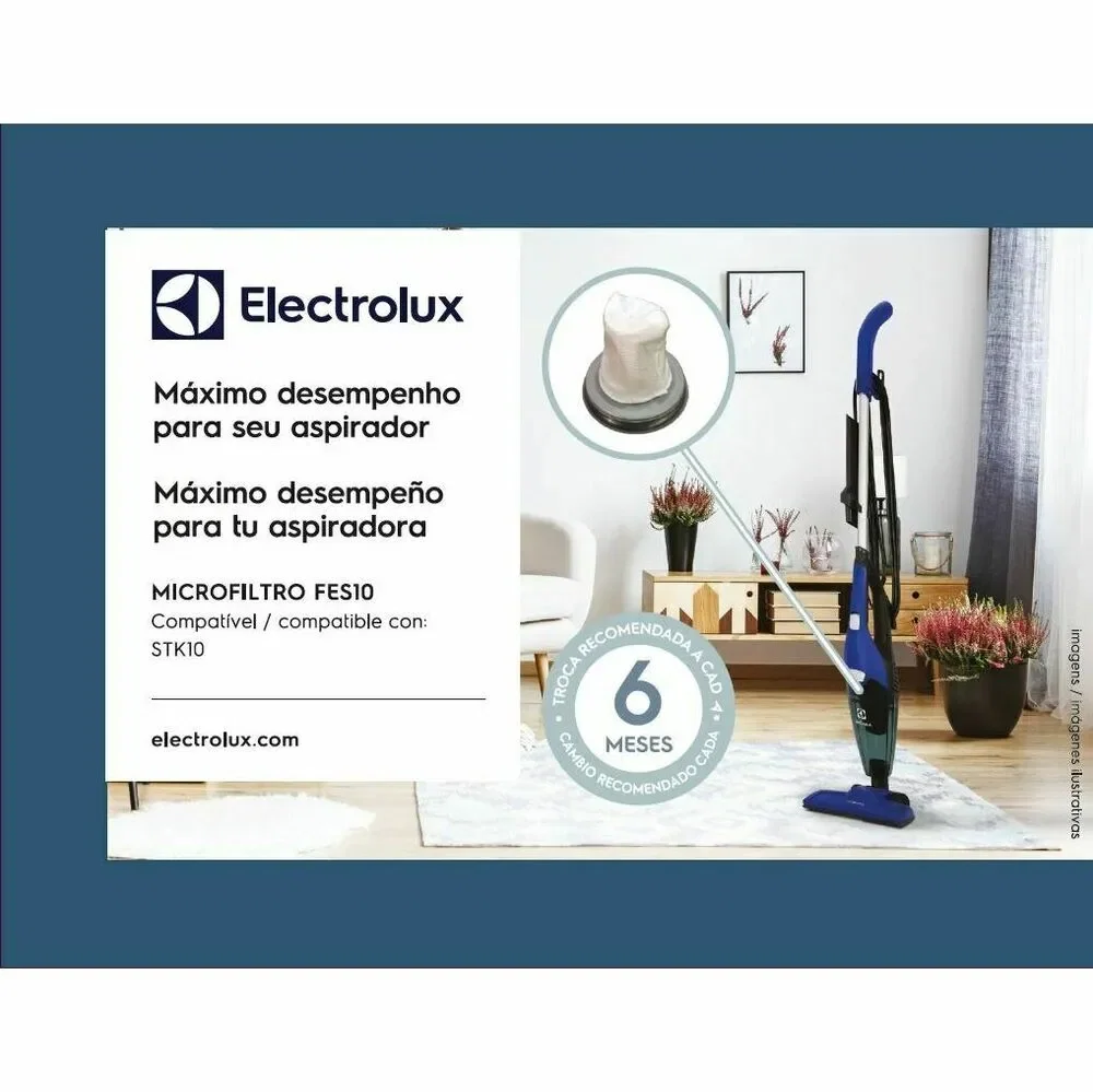 Kit Filtros para Aspirador STK10 Electrolux (FES10) — imagem 1