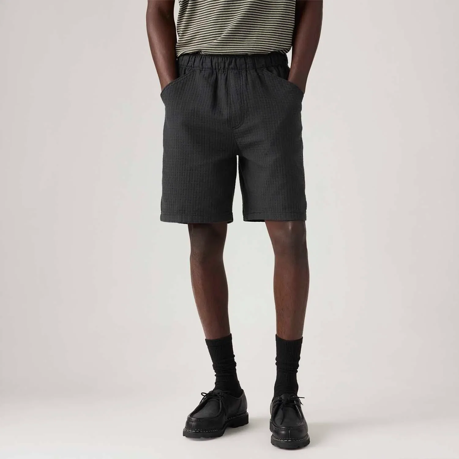Bermuda Levi's® Pull-on Work Preta