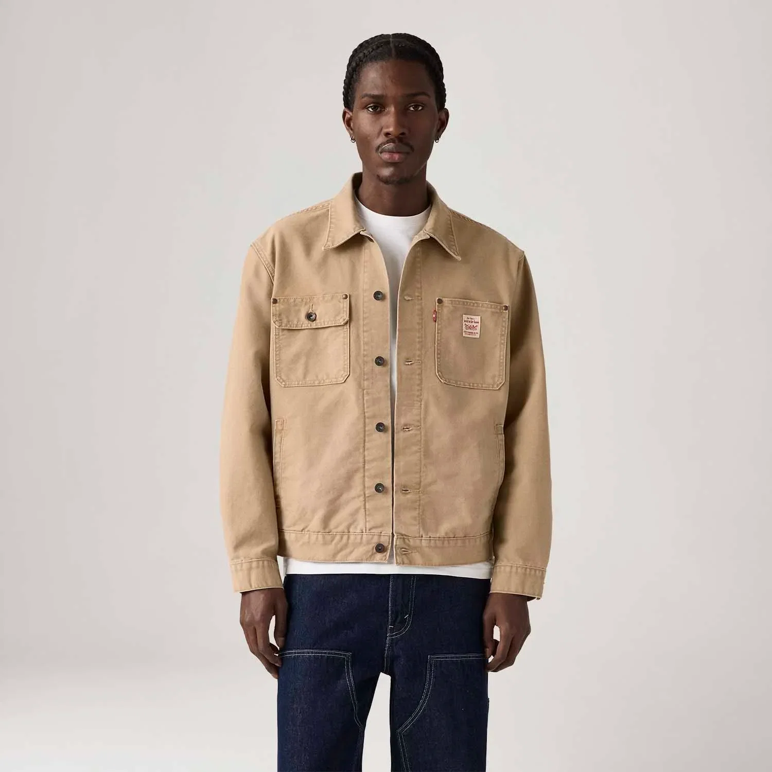 Jaqueta Jeans Levi's® Sunrise Trucker Marrom
