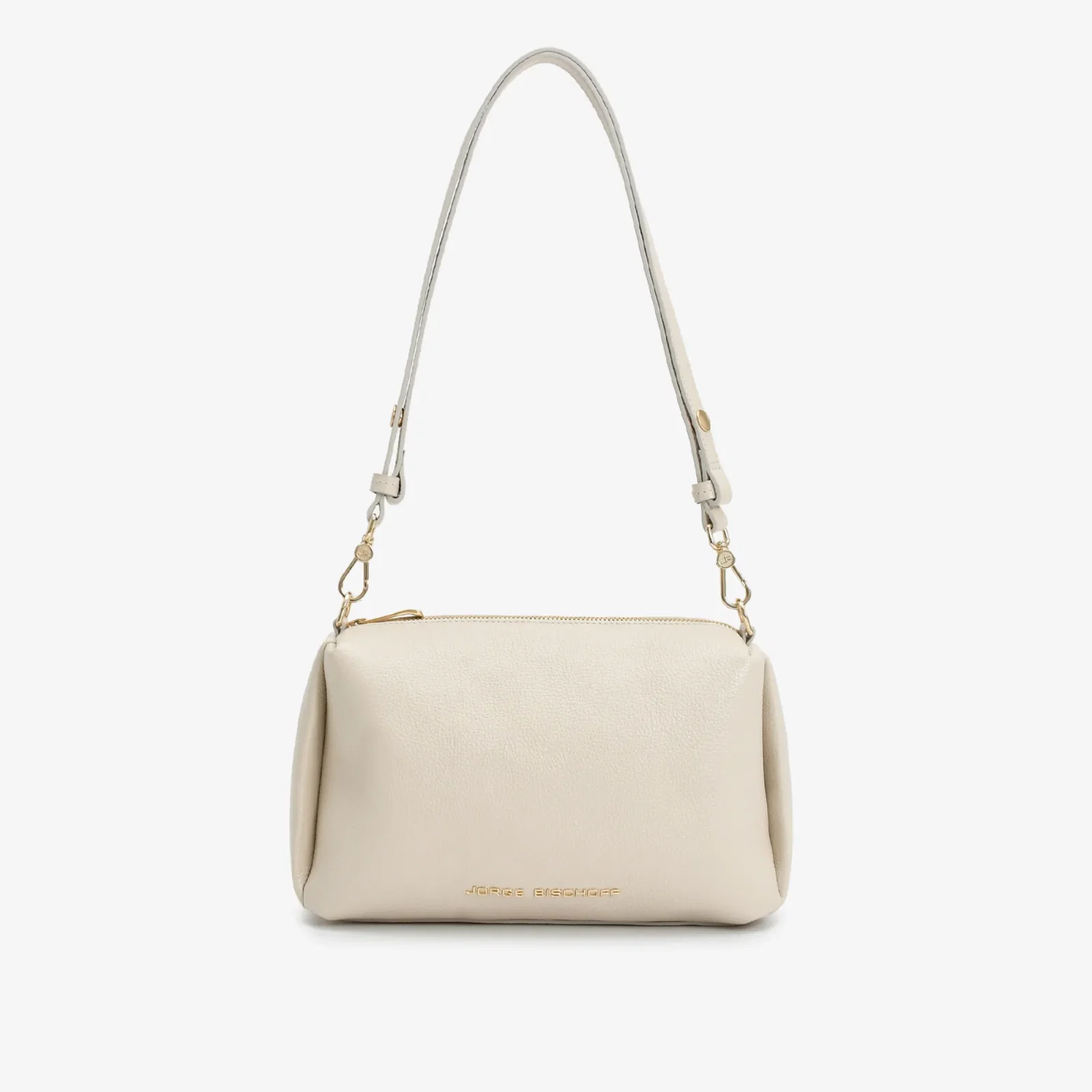 Bolsa Transversal Off White Brulée Couro