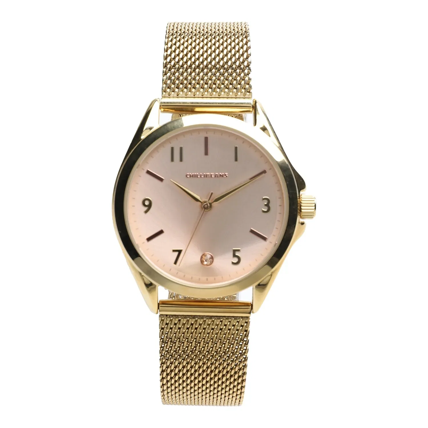 Relógio Analógico Feminino Chilli Beans Metal Dourado — imagem 1