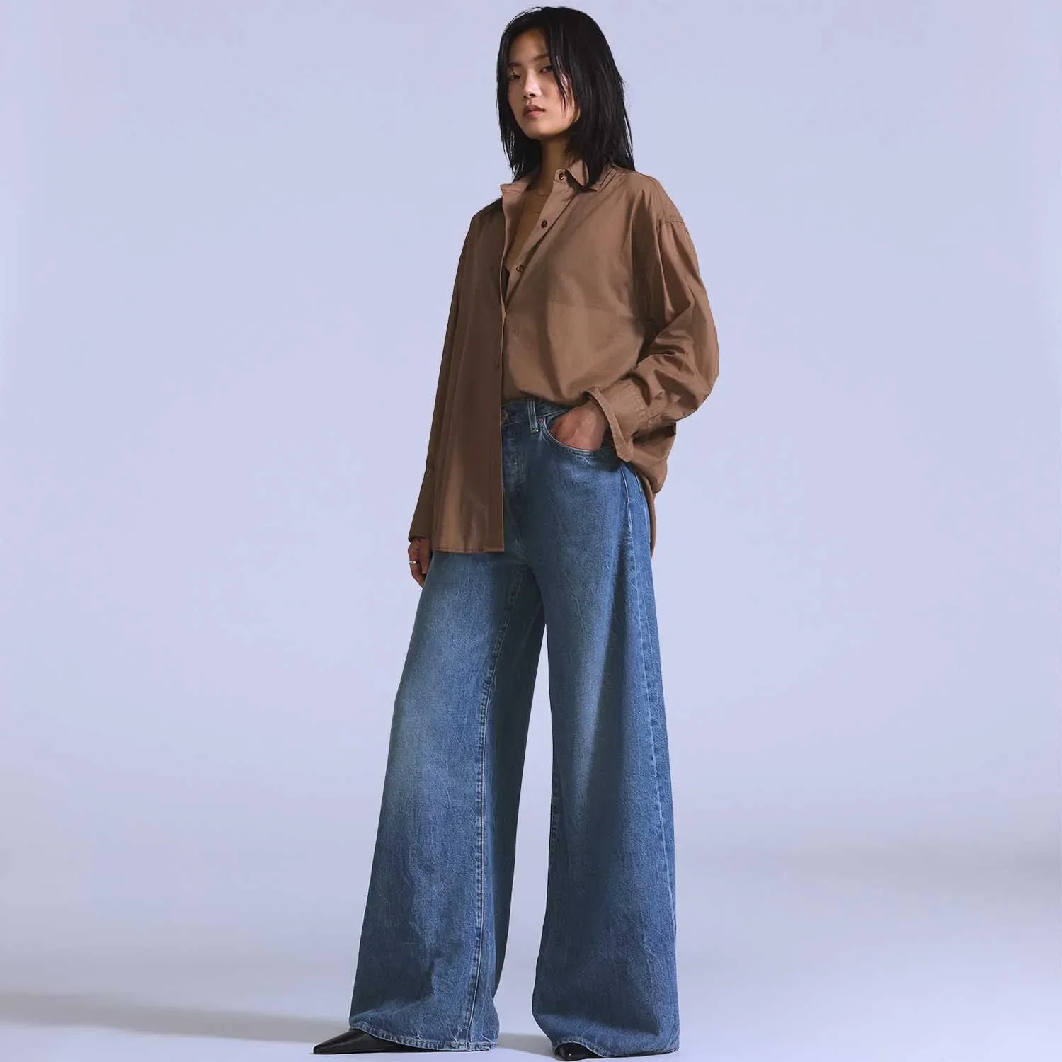 Calça Jeans Levi's® Blue Tab Max Loose Lavagem Média — imagem 1