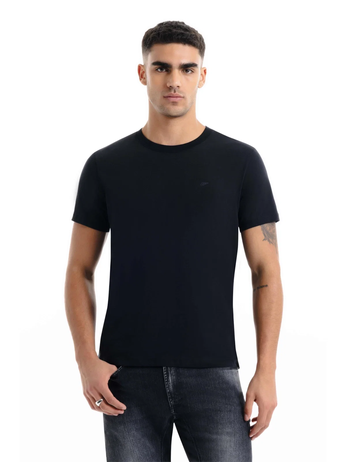 T-Shirt Pima Easa Mirror Preto