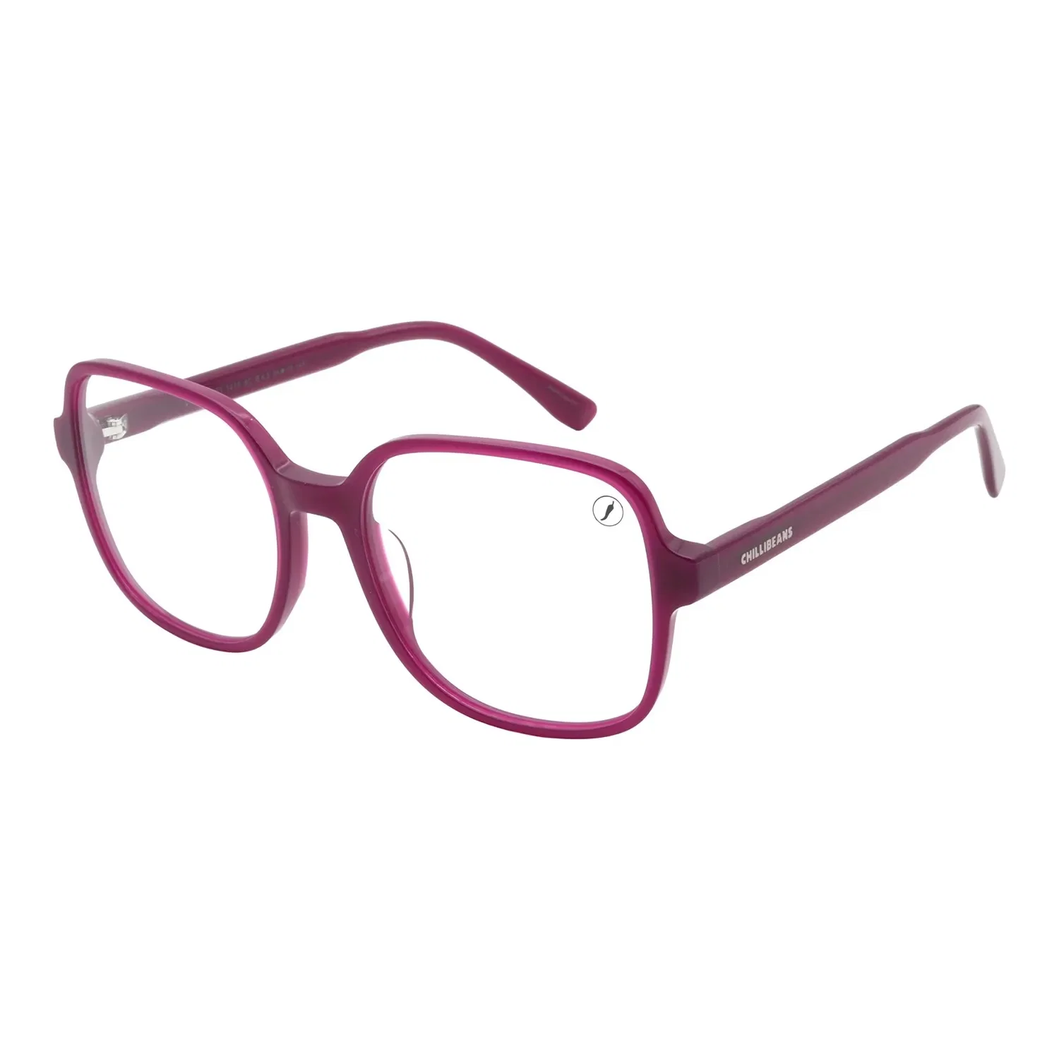 Armação Para Óculos de Grau Feminino Chilli Beans Trend Quadrado Roxo — imagem 1