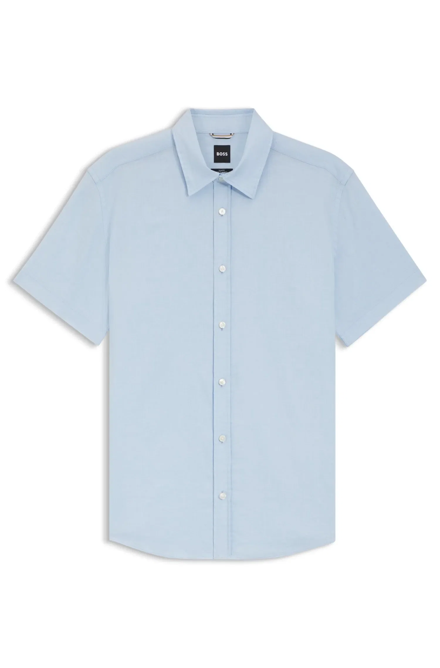 Camisa Slim Fit Em Linho — imagem 1