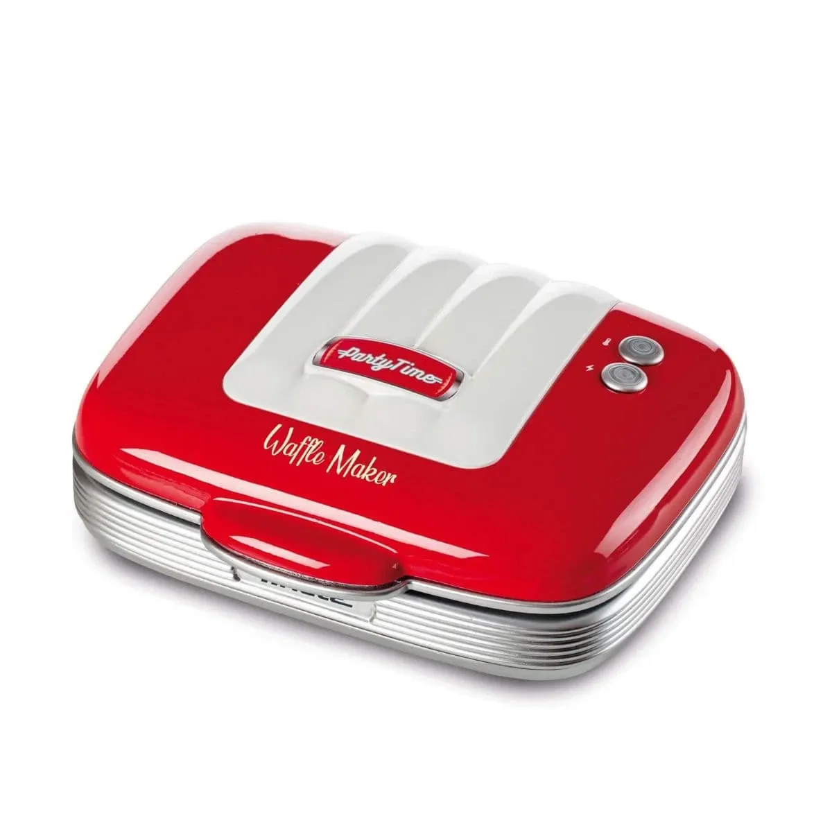 Máquina para Waffle Retrô Party Time 127V Ariete Vermelha — imagem 1