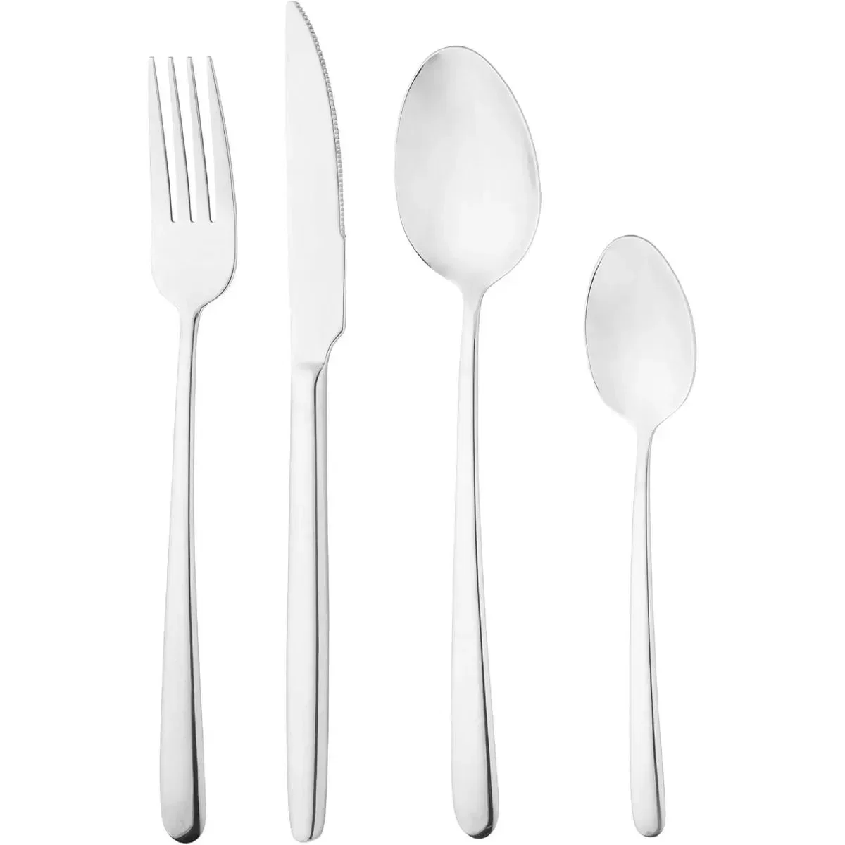 Faqueiro 24 Peças em Inox com Design Clássico Wolff