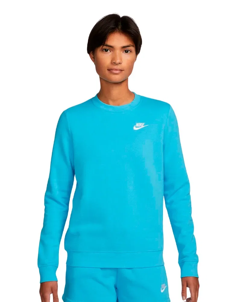 Blusão Nike Sportswear Club Fleece Crew Feminino