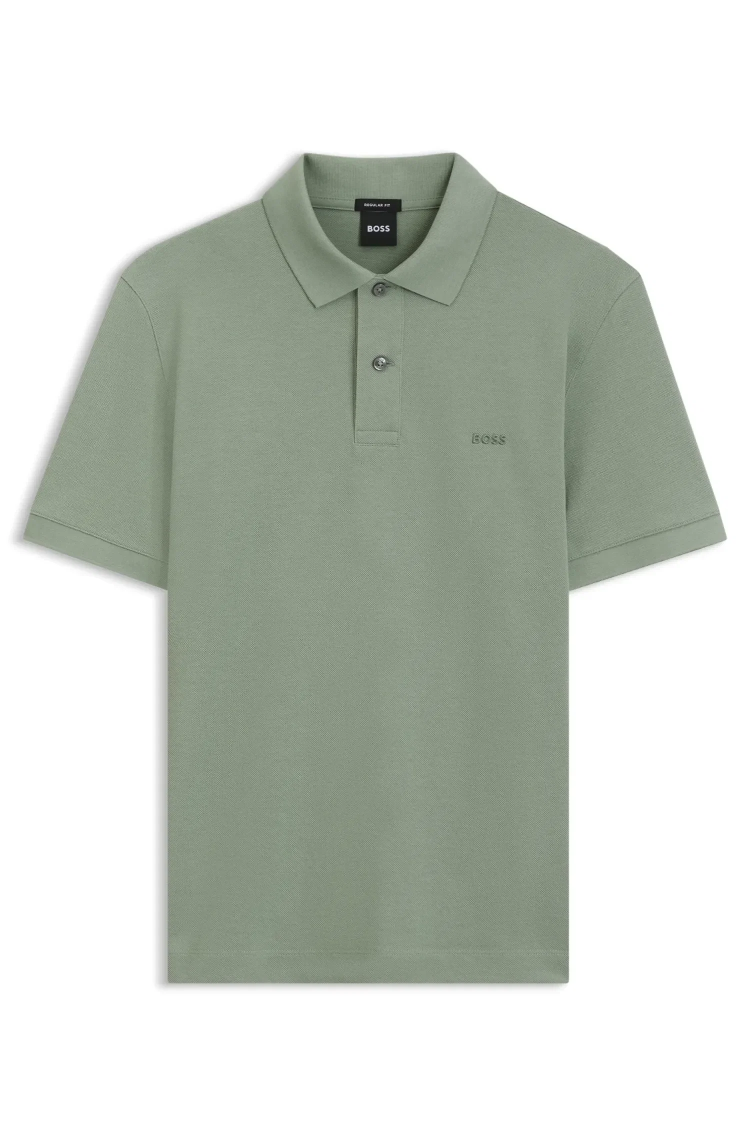 Polo Pallas Em Algodão Piqué Com Logo Bordado — imagem 1