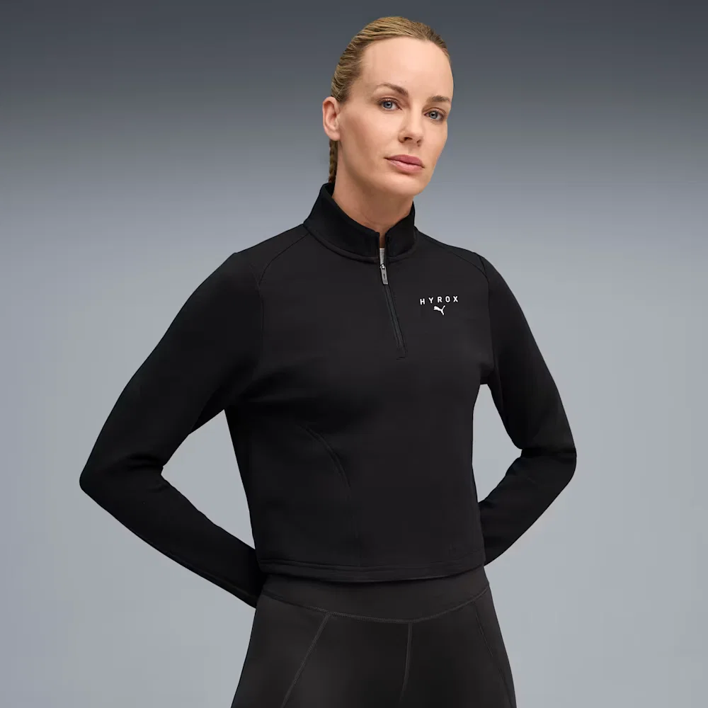 Blusa Quarter-Zip Puma x HYROX CLOUDSPUN Feminina