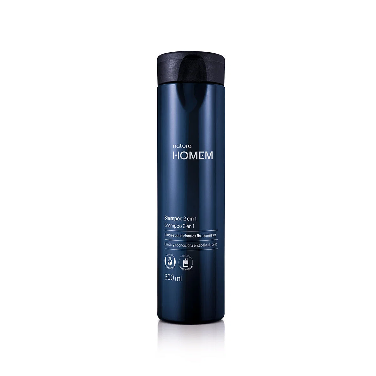 Shampoo 2 em 1 Natura Homem 300 ml — imagem 1